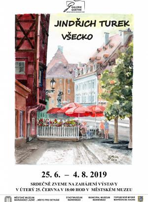 „Všecko“ Jindřicha Turka v Městském muzeum Mariánské Lázně 1