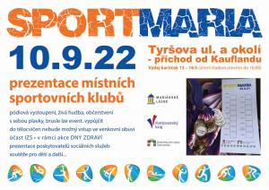 SPORTMARIA 2022 PRO DĚTI A RODIČE 1